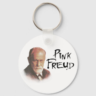 Pink Freud Key Ring