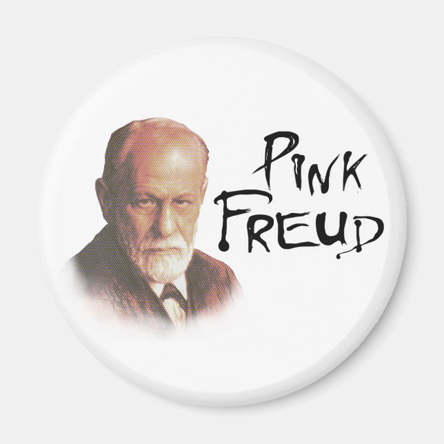 Pink Freud Magnet (Front)