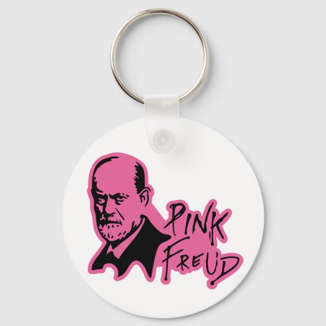 PINK FREUD Psychoanalysis Sound Edition Key Ring (Front)