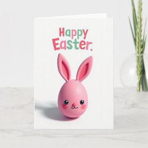 Pink Friend Holiday Card