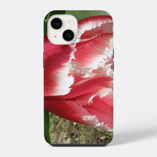 Pink Fringed Tulip iPhone Case