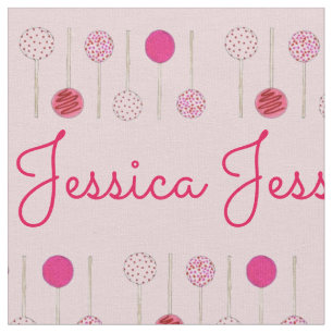 Pink Frosted Cake Pops Personalised Baked By Food Fabric