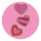 Pink Frosted Heart Valentine's Day Cookie Love