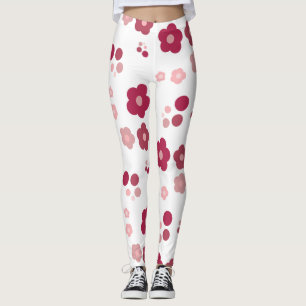 Pink Fun And Floral Leggings