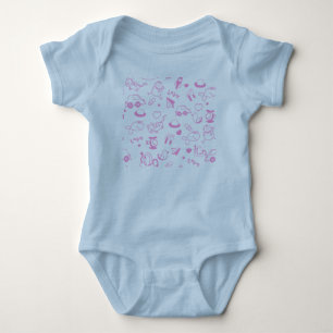 Pink Fun Baby T-Shirt Bodysuit