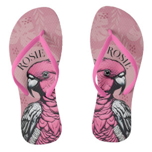 Pink Galah Thongs