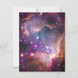 Pink Galaxy Nebula Universe Supernova Stars Night