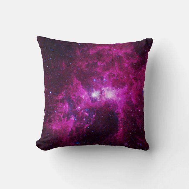 Pink Galaxy Pillow (Front)