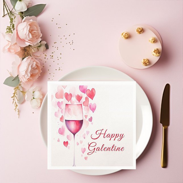  Pink galentines    Napkin (Creator Uploaded)