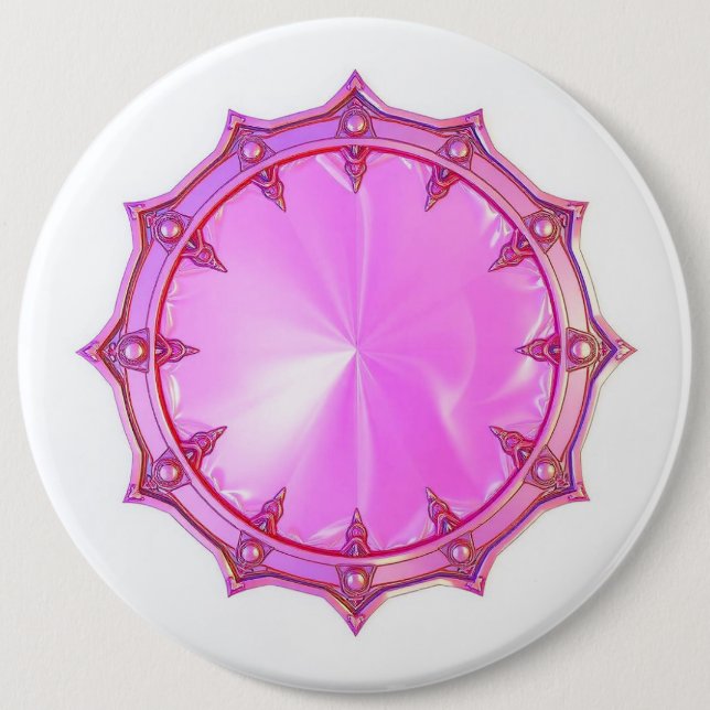 Pink game board Fun t-shirt  6 Cm Round Badge (Front)