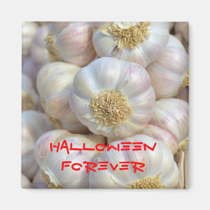pink garlic and Halloween Magnet