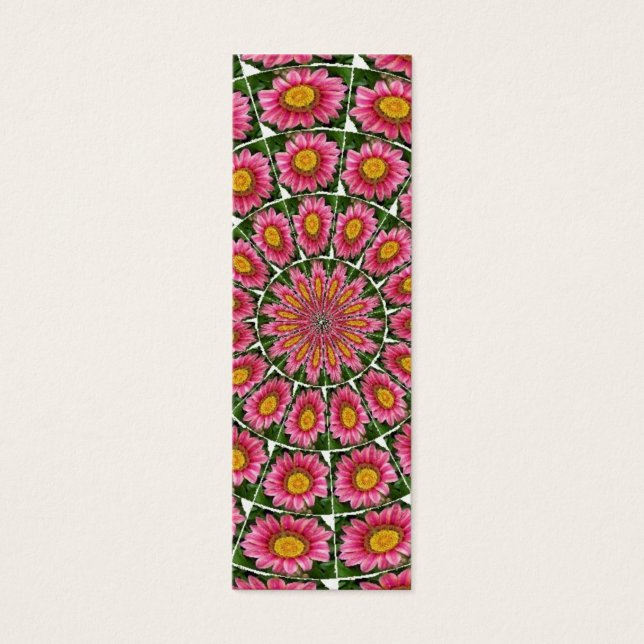 Pink-Gazania, Bookmark (Front)