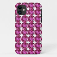Pink Gem Pattern