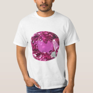 Pink Gemstone Pattern T-Shirt
