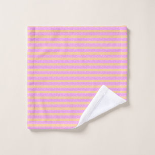 Pink Geometric  Bath Towel Set