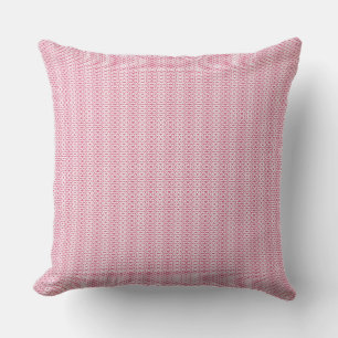 Pink geometric high quality design seamless patter cushion