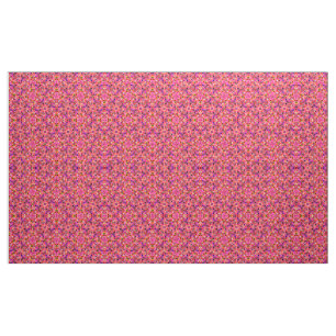 Pink geometric pattern fabric