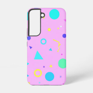 Pink Geometric Pattern iPhone Case