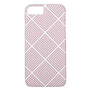 Pink Geometric Squares iPhone 8/7 Case
