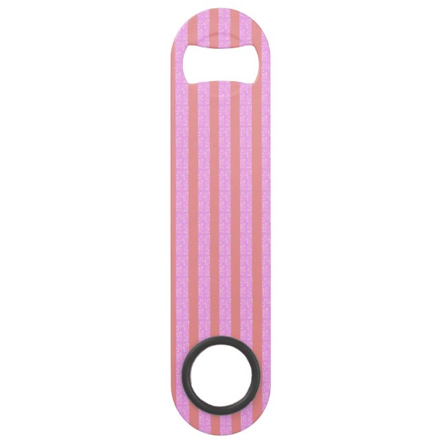 Pink Geometric Stripes (Front)