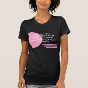 Pink Geometrical Faith Logo Jesus Christian Slang T-Shirt