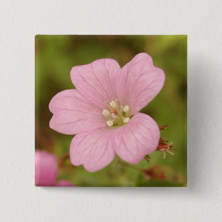 Pink Geranium Badge