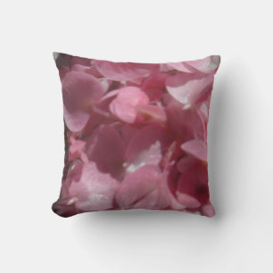 pink geraniums : almost solid light Pink pillow