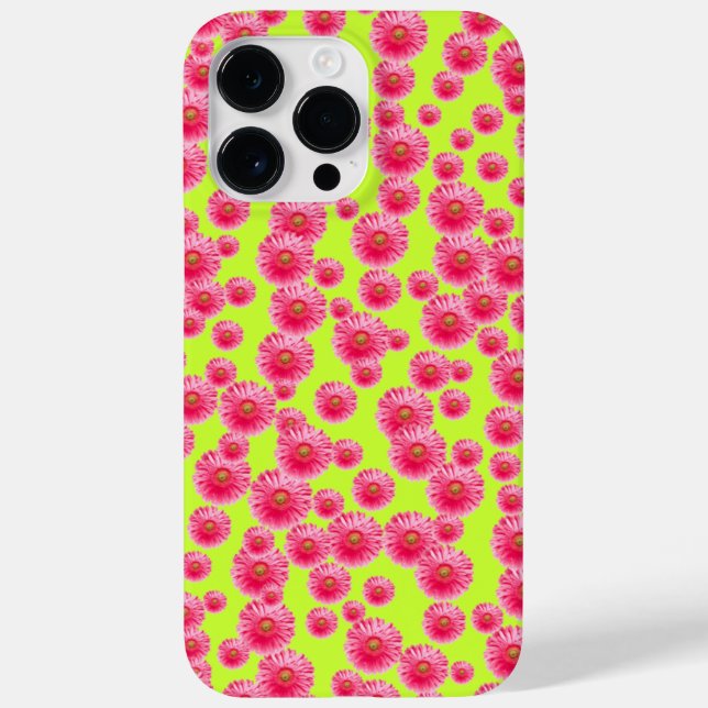 Pink Gerber Daisies Case-Mate iPhone Case (Back)