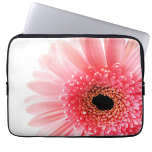 Pink Gerbera Daisy Laptop Sleeve