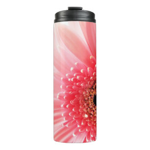 Pink Gerbera Daisy Thermal Tumbler