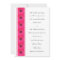 Pink Gerbera Daisy Wedding Invitation