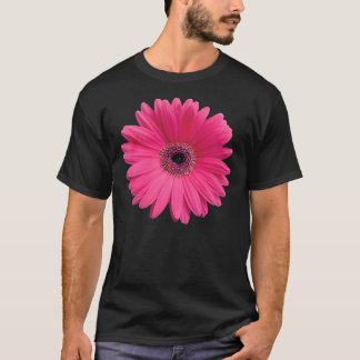 pink gerbera gerber daisy flower stickers Sticker T-Shirt