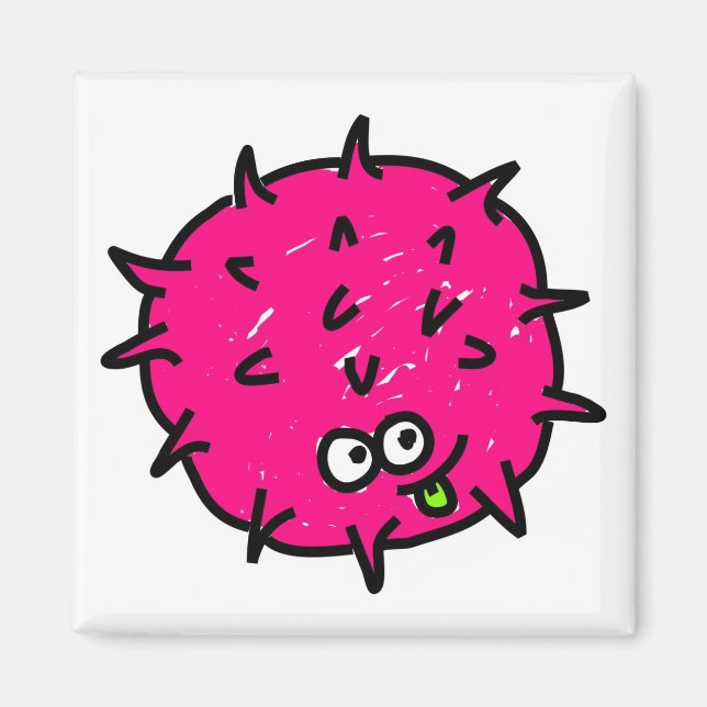 Pink Germ Magnet (Front)
