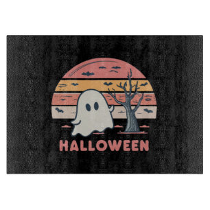 Pink Ghost Cutting Board