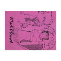 Pink Ghost Girl and Angry Bear