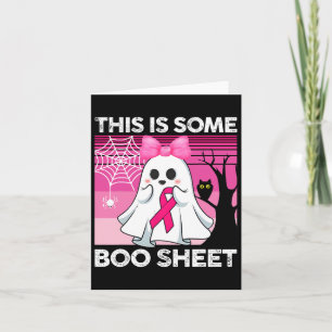 Pink Ghost Halloween Costume This Is Some Boo Shee Card