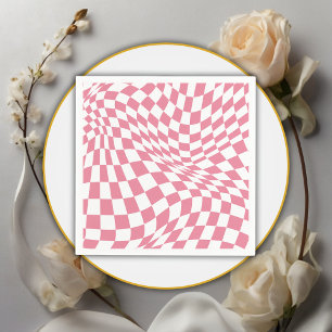 Pink Ghost Little Boo is almost due Baby Shower Napkin