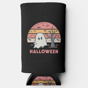 pink ghost seltzer can cooler