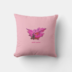 Pink Gift for Granddaughter Angel Custom Designer Cushion