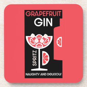 Pink Gin Coaster