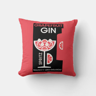 Pink Gin Cushion