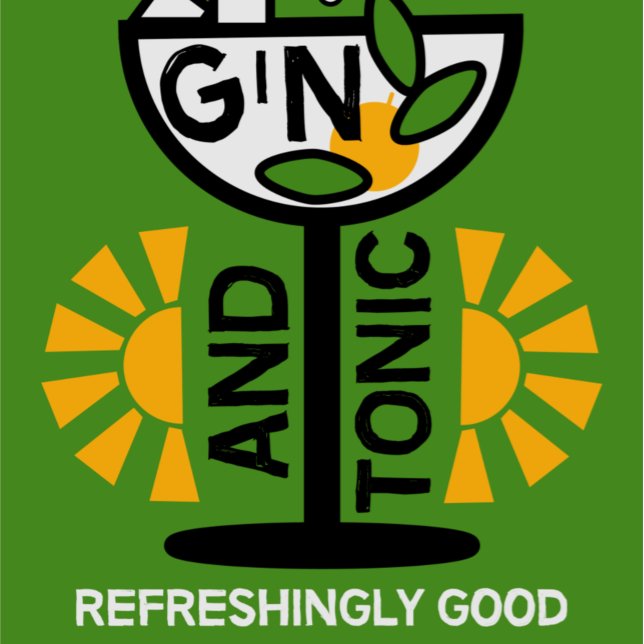 Pink Gin  Napkin (Creator Uploaded)