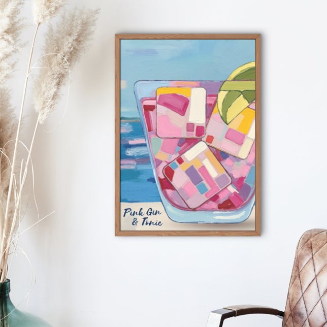 PINK GIN & TONIC POSTER (Creator Uploaded)