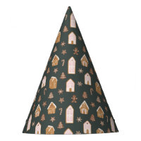 Pink Gingerbread House Pattern Birthday
