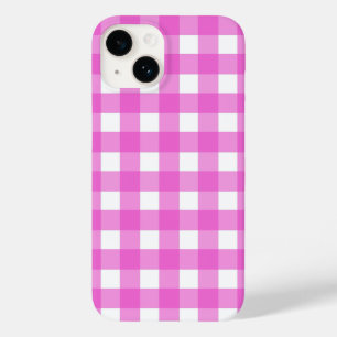 Pink gingham  Case-Mate iPhone 14 case