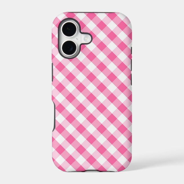 Pink Gingham Pattern (Back)