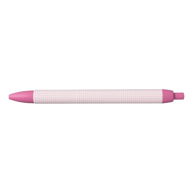 Pink Gingham Pen (Front)