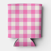 Pink Gingham Plaid Cottagecore