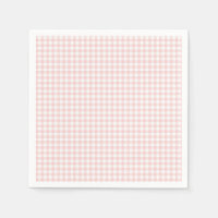 Pink Gingham Spring Birthday Party