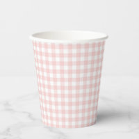Pink Gingham Spring Birthday Party